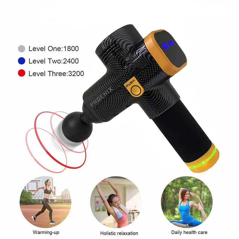 Phoenix A2™ Professional Deep Tissue Massage Gun