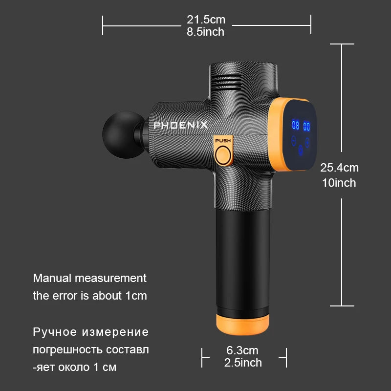 Phoenix A2™ Professional Deep Tissue Massage Gun